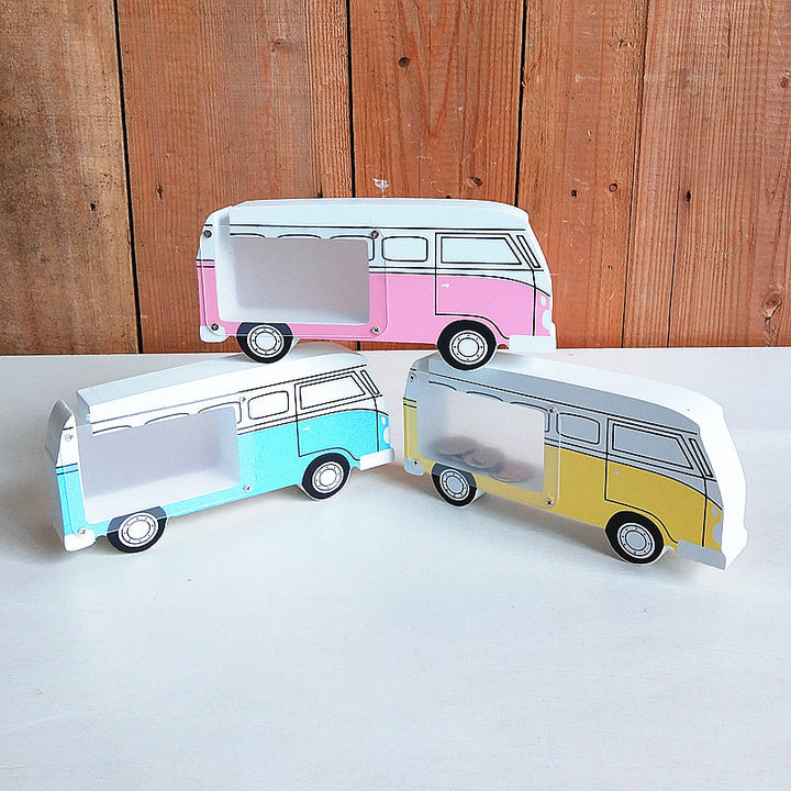 Vintage Bus-Shape Piggy Bank