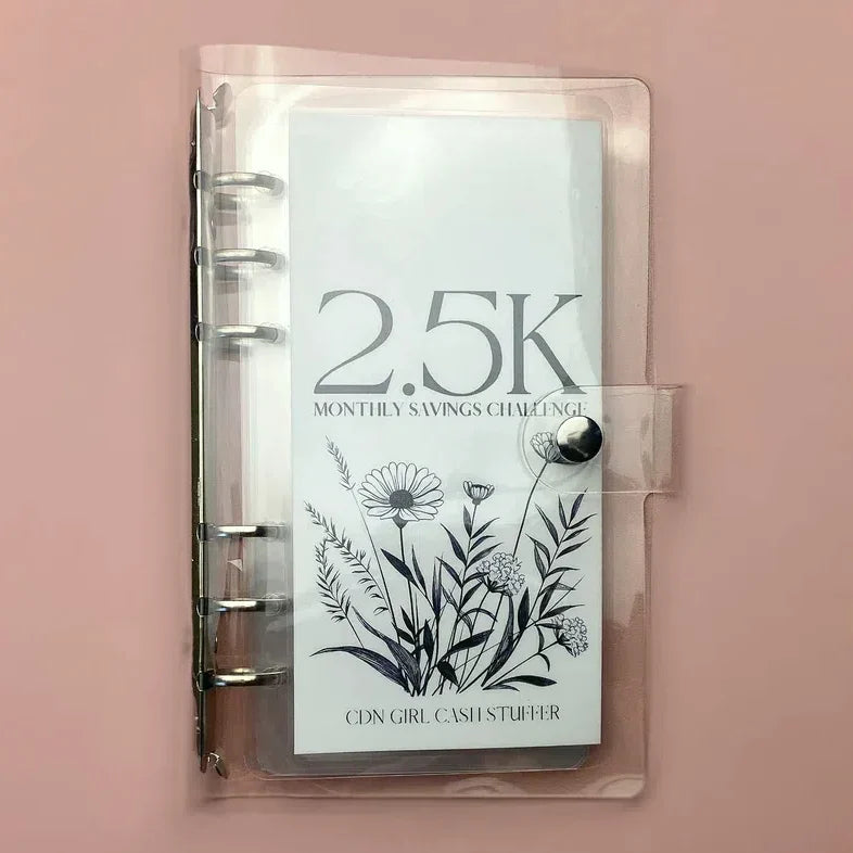 12-Month Envelopes Money-Saving Challenge Binder | Stornfield