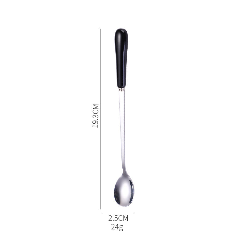 Ergonomic teaspoon with non-slip handle Stornfield