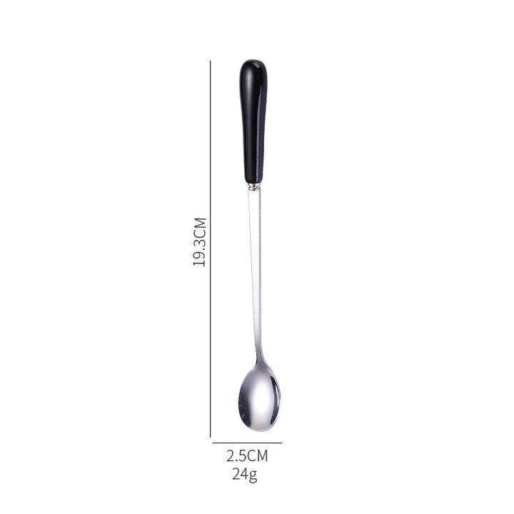 Ergonomic teaspoon with non-slip handle Stornfield