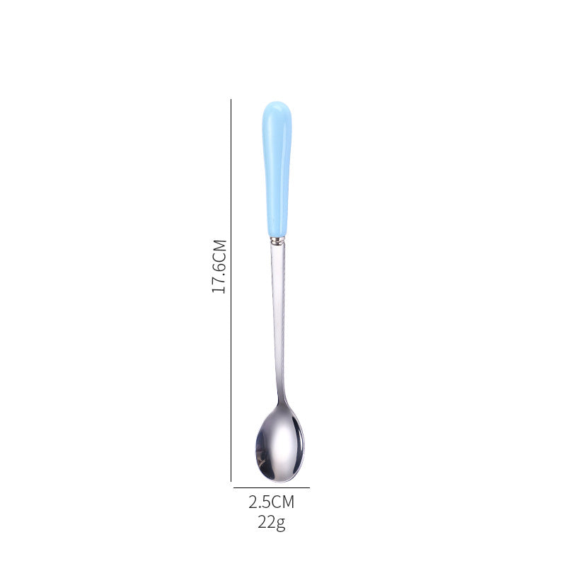 Ergonomic teaspoon with non-slip handle Stornfield