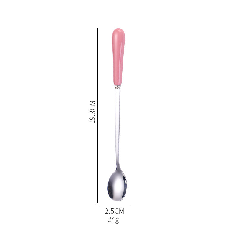Ergonomic teaspoon with non-slip handle Stornfield