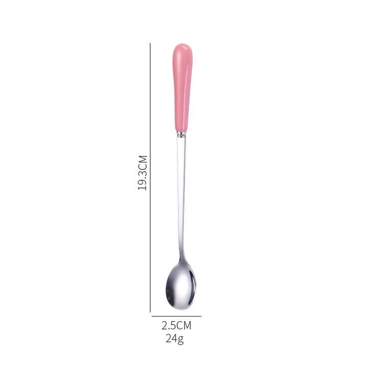 Ergonomic teaspoon with non-slip handle Stornfield