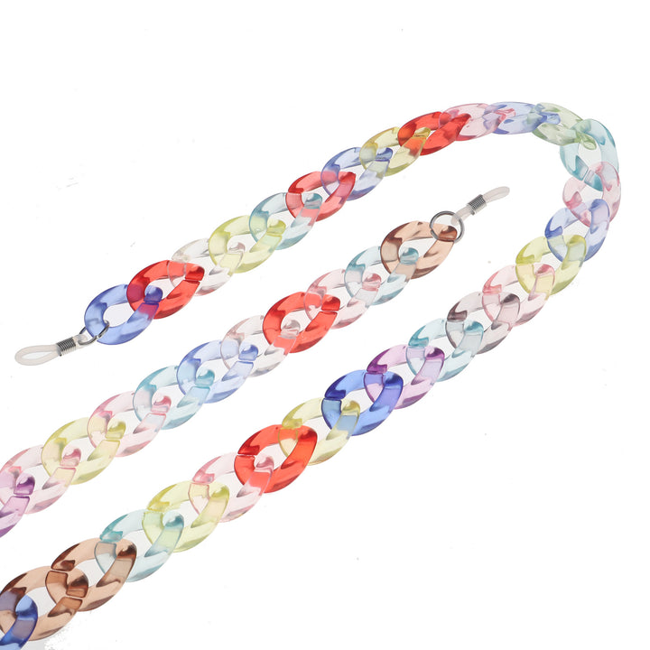 Colorful Oversized Acrylic Eyewear Chain Stornfield