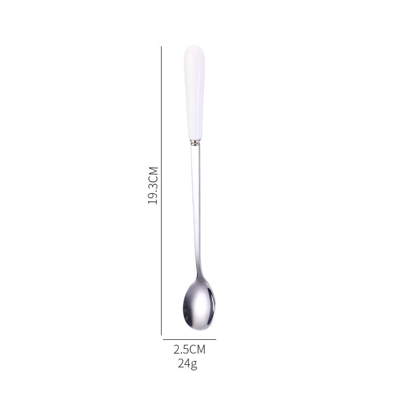 Ergonomic teaspoon with non-slip handle Stornfield