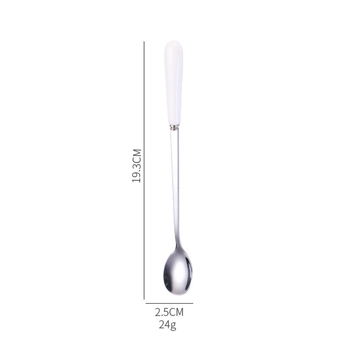 Ergonomic teaspoon with non-slip handle Stornfield