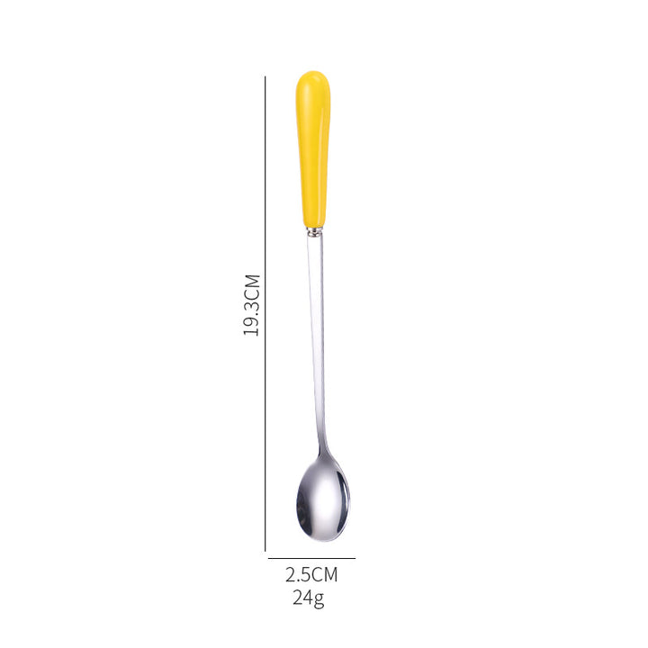 Ergonomic teaspoon with non-slip handle Stornfield