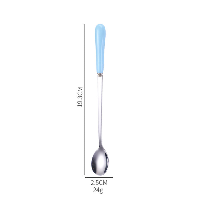 Ergonomic teaspoon with non-slip handle Stornfield