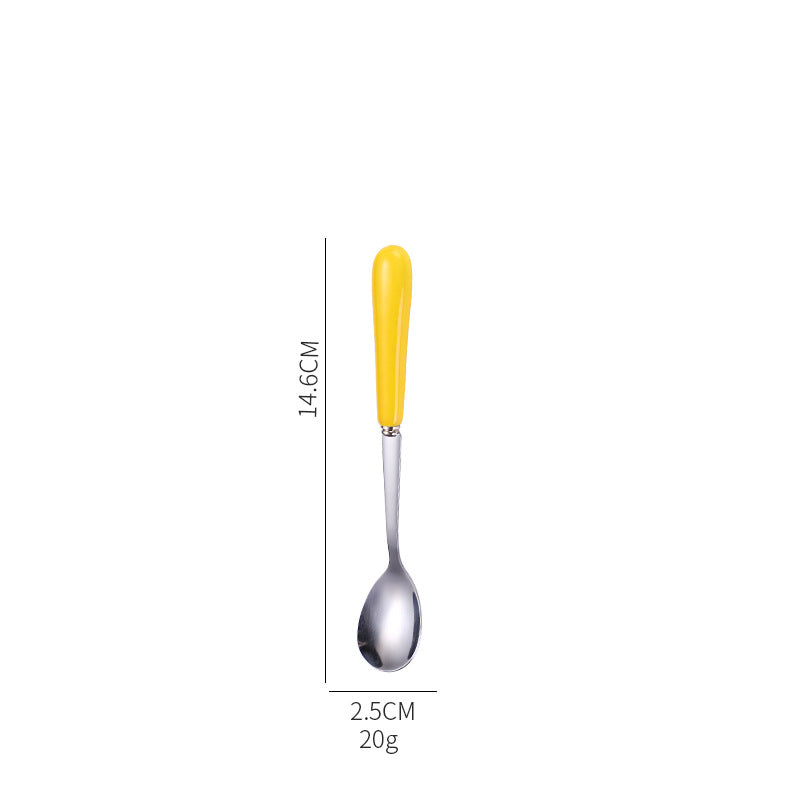 Ergonomic teaspoon with non-slip handle Stornfield