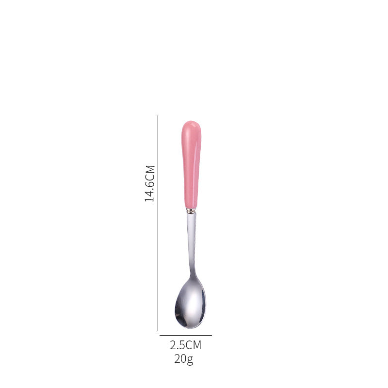 Ergonomic teaspoon with non-slip handle Stornfield