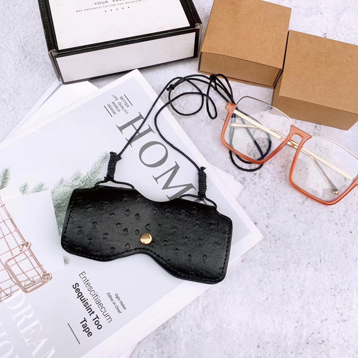 Decorative Leather Eyewear Case Stornfield