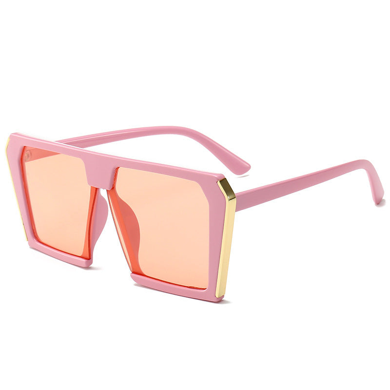 Ladies stylish geometric sunglasses in angular design Stornfield