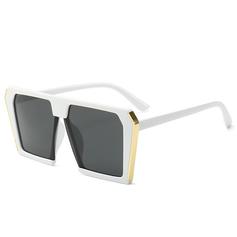 Ladies stylish geometric sunglasses in angular design Stornfield