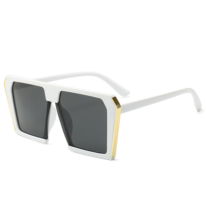 Ladies stylish geometric sunglasses in angular design Stornfield