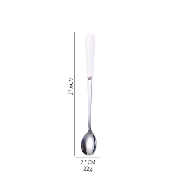 Ergonomic teaspoon with non-slip handle Stornfield
