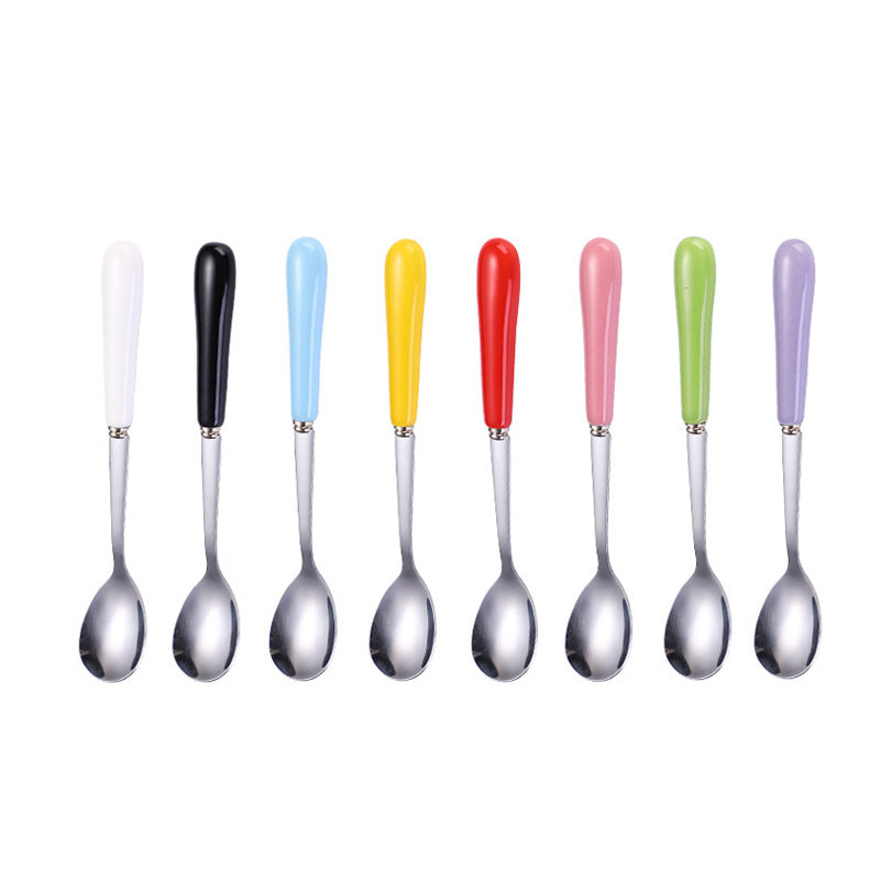 Ergonomic teaspoon with non-slip handle Stornfield