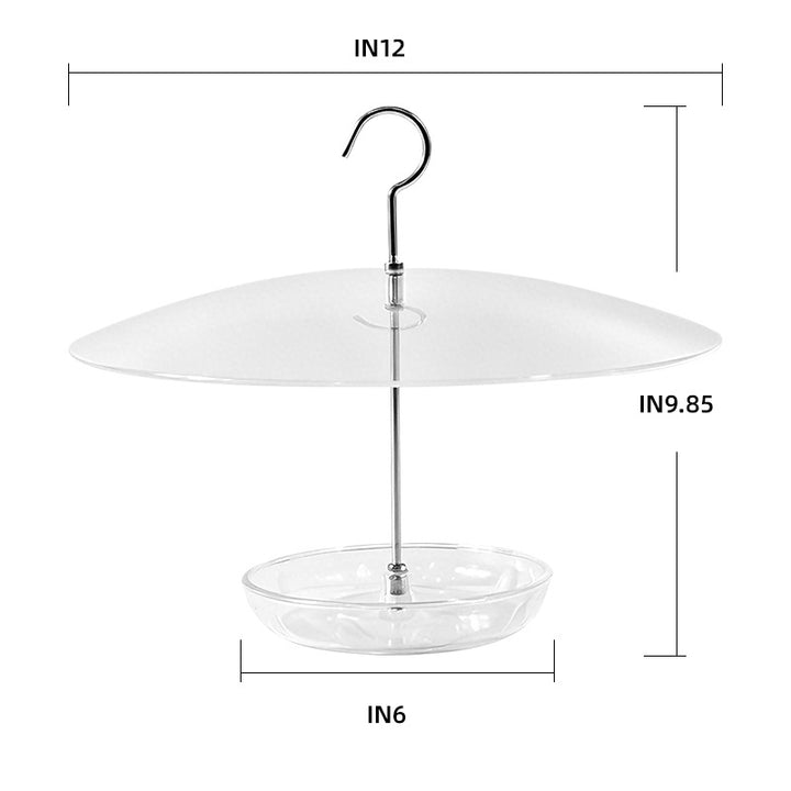 Weatherproof cover for feed stations