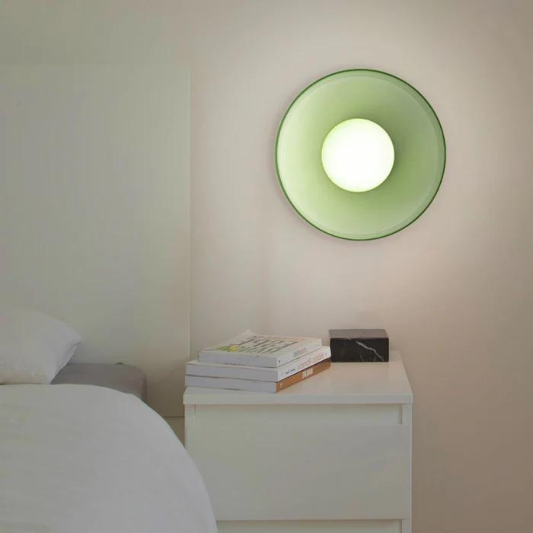 Round Ceiling Lamp with Stylish Functionality - LumiSphere | Stornfield
