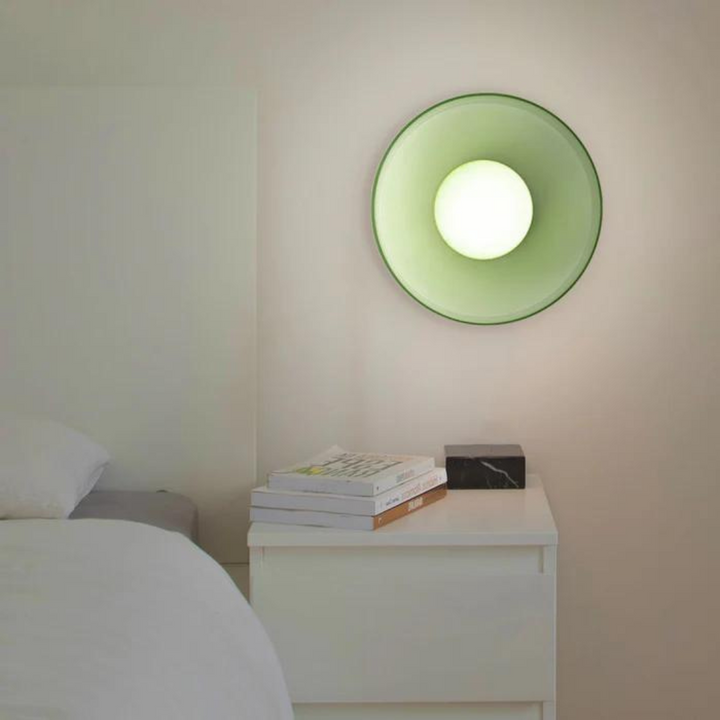 Round Ceiling Lamp with Stylish Functionality - LumiSphere | Stornfield