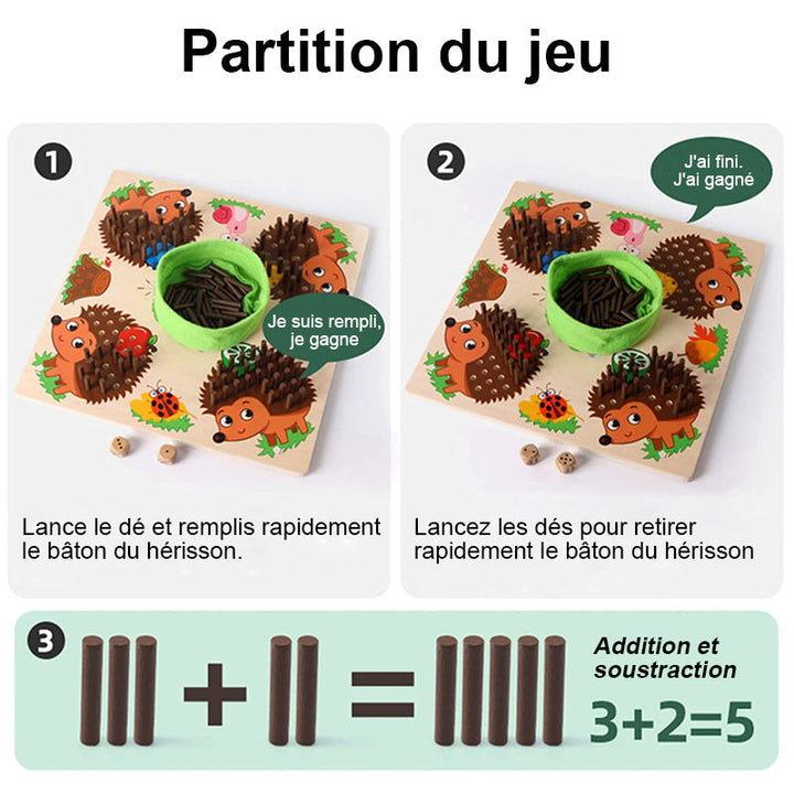 Hedgehog counting learning toys | Stornfield