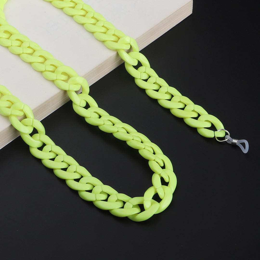 Colorful Oversized Acrylic Eyewear Chain Stornfield