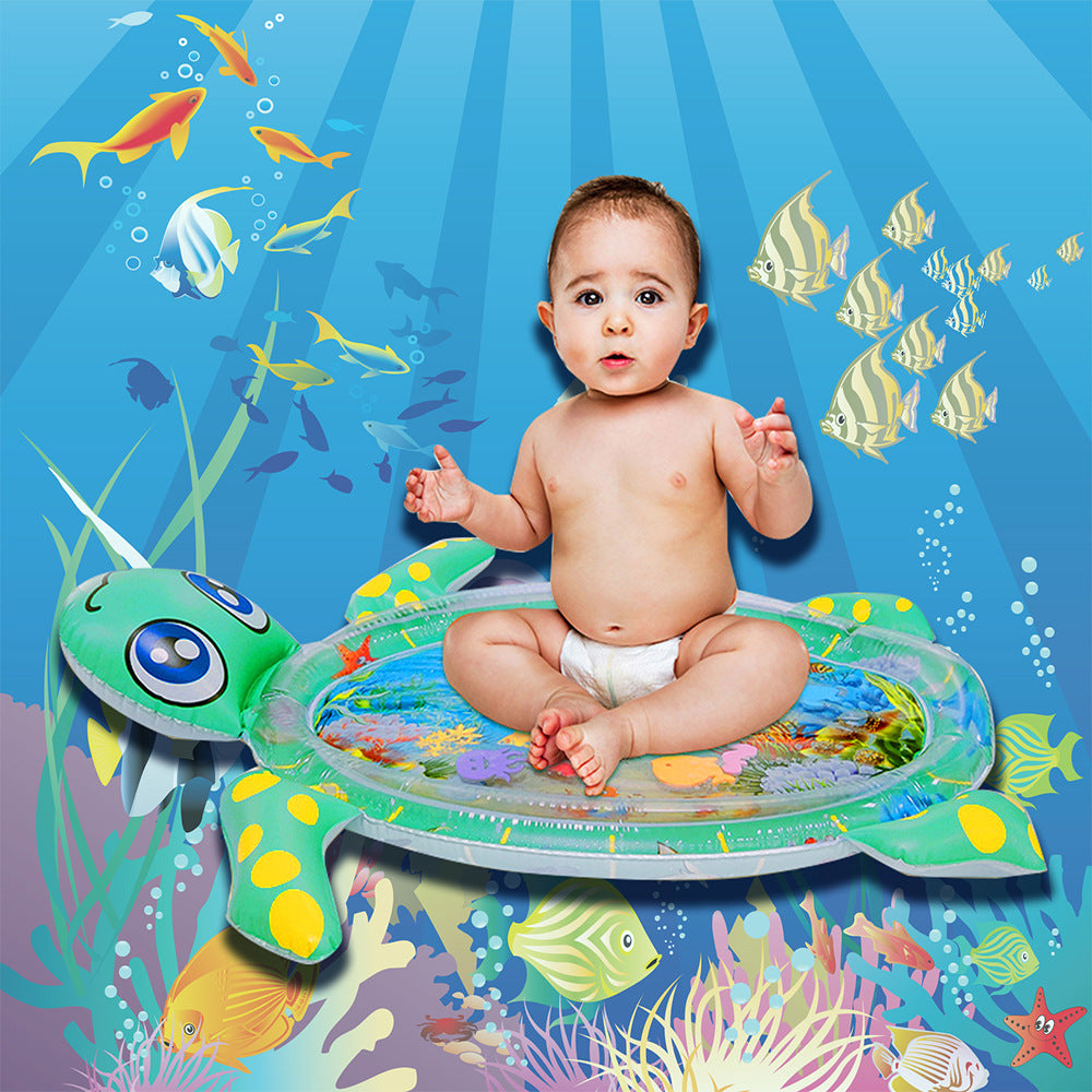 Unisex inflatable playmat with marine motifs Stornfield