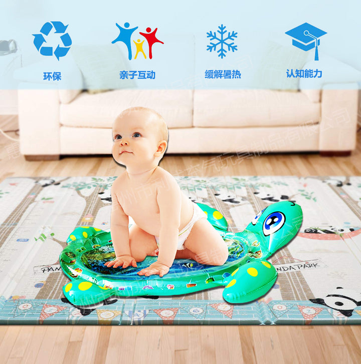 Unisex inflatable play mat with marine motifs Stornfield