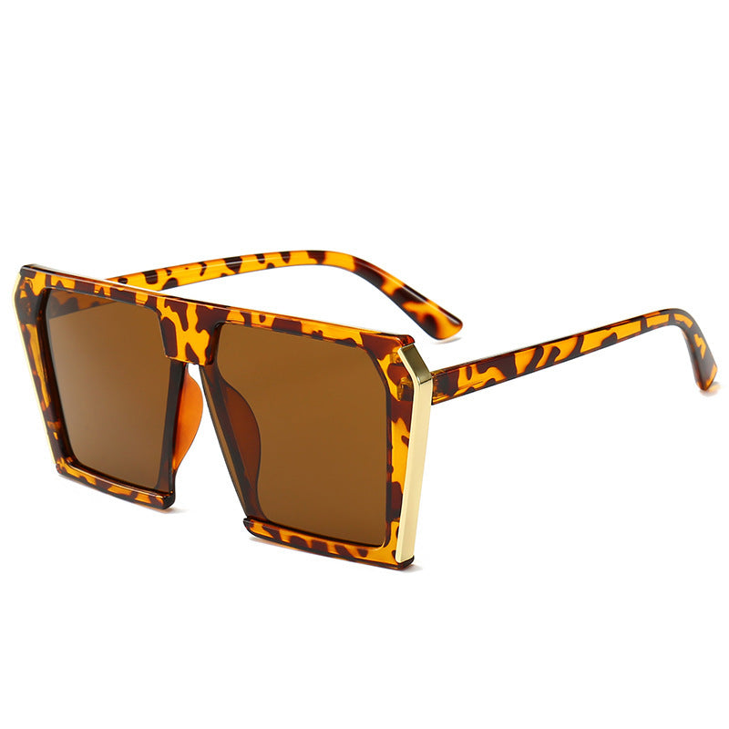 Ladies stylish geometric sunglasses in angular design Stornfield