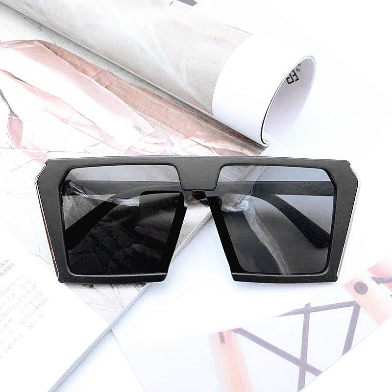 Ladies stylish geometric sunglasses in angular design Stornfield