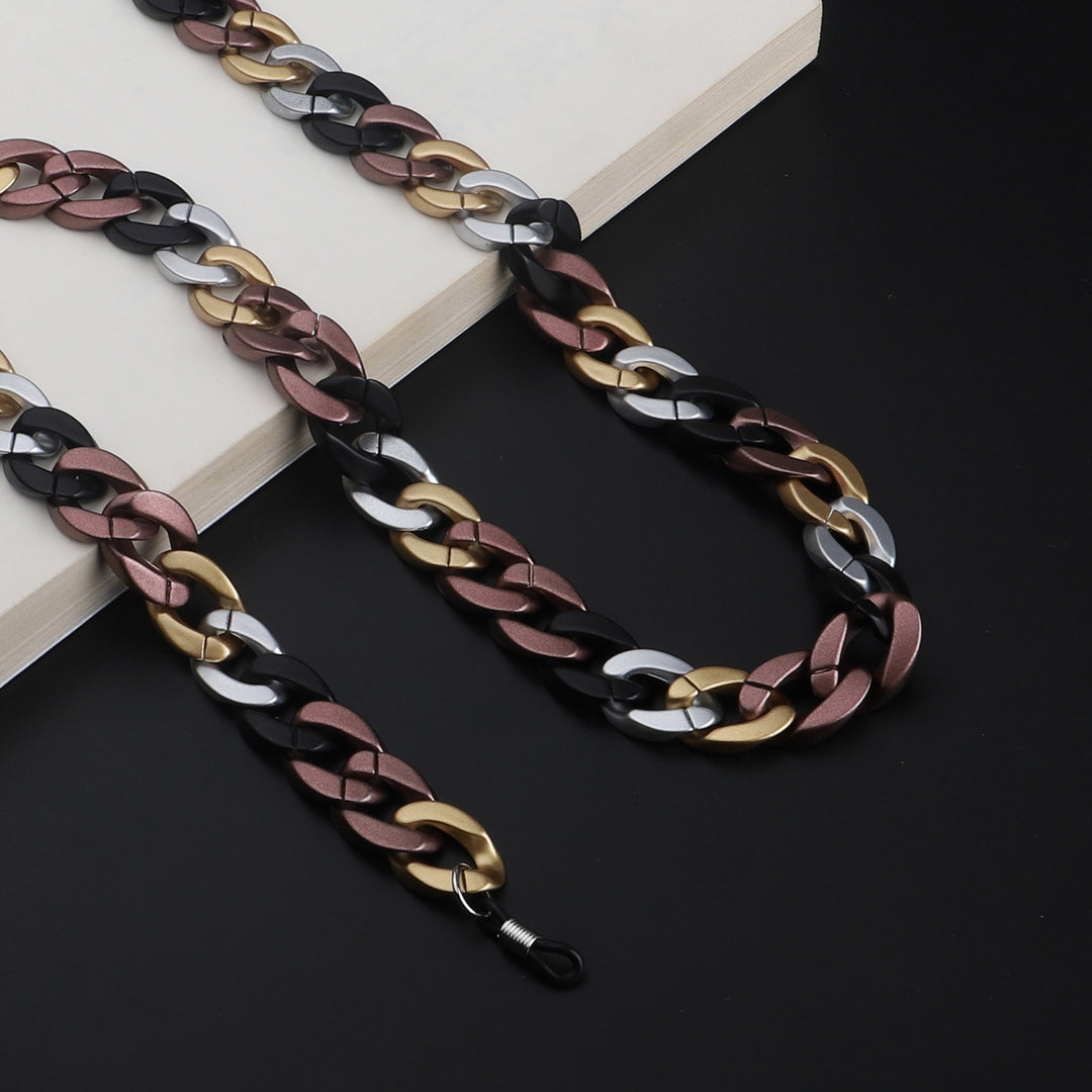 Colorful Oversized Acrylic Eyewear Chain Stornfield