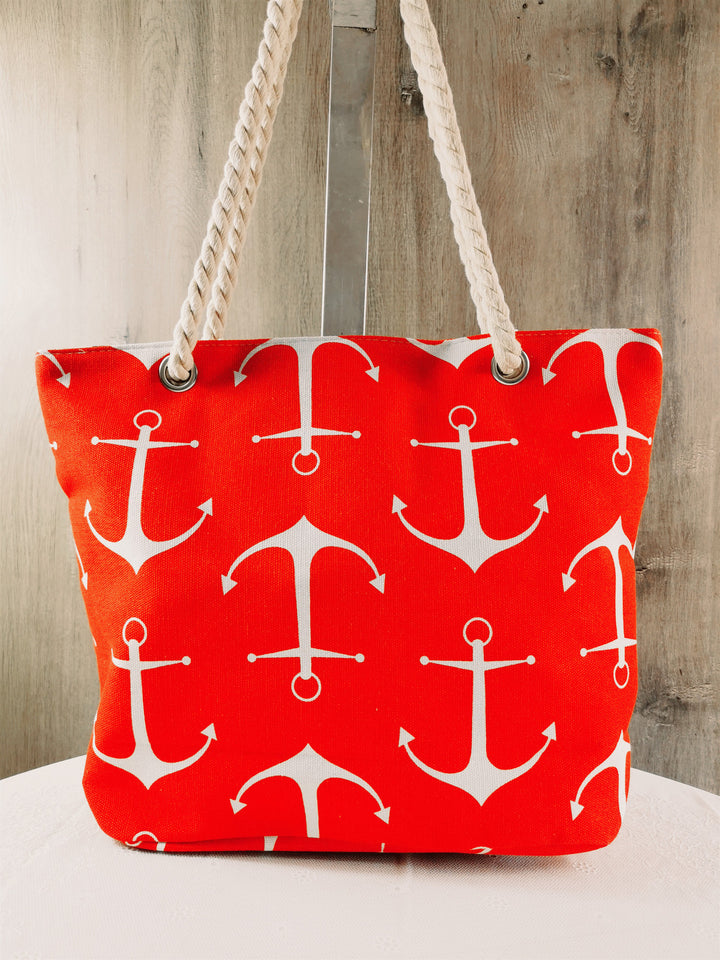 Large and Colorful Casual Beach Bag Stornfield