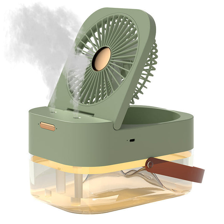 Portable Spray Fan With Night Light | Stornfield