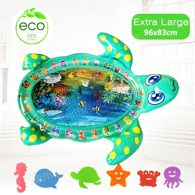 Unisex inflatable play mat with marine motifs Stornfield