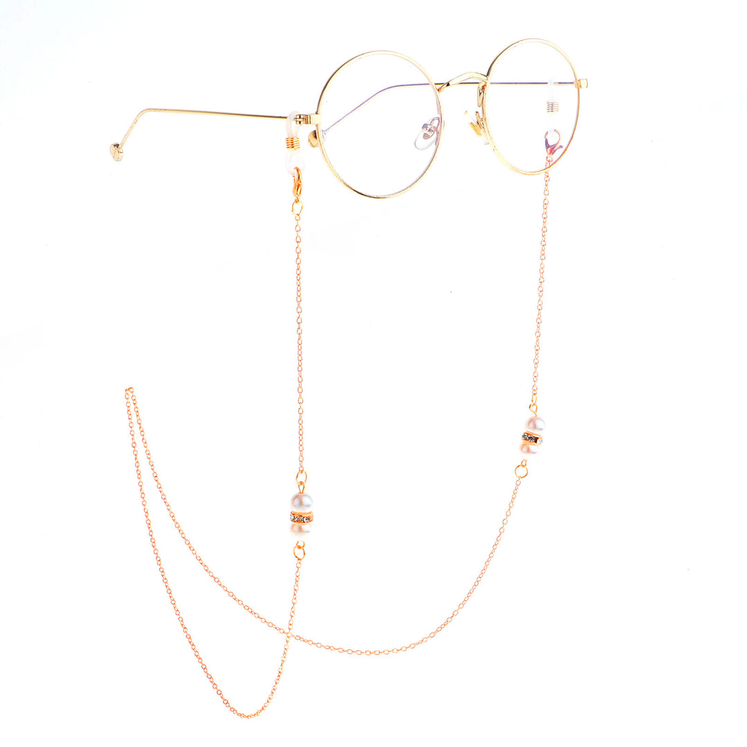 Elegant Pearl Accented Eyewear Chain Stornfield