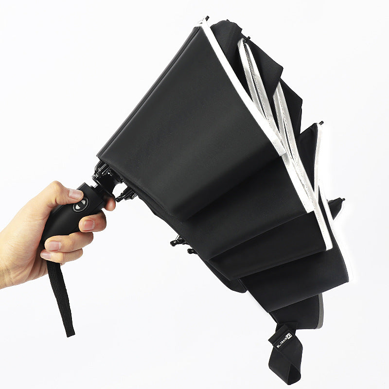 Women's automatic umbrella with reflective safety technology Stornfield
