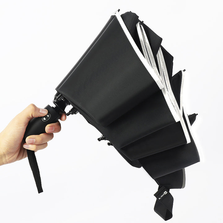 Women's automatic umbrella with reflective safety technology Stornfield