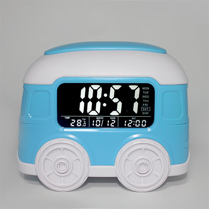 Digital Alarm Clock in Modern Bus Design Stornfield