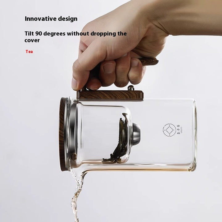 Magnetic Teapot Separation Filtration Glass | Stornfield