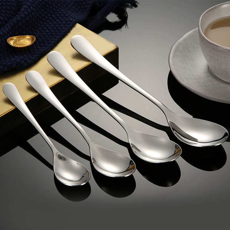 Elegant teaspoon with ergonomic design and shiny surface Stornfield