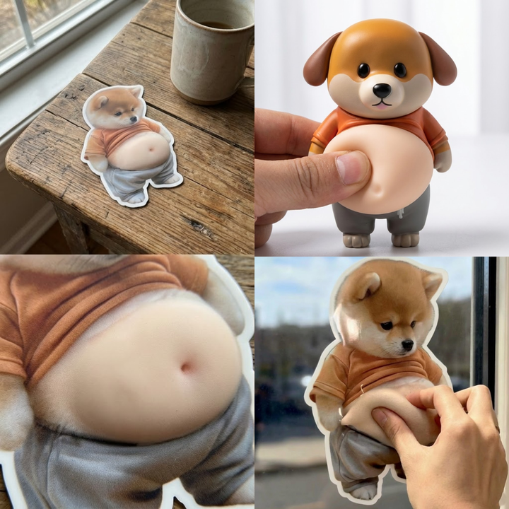 Chubby Shiba Silicone Sticker Protector | Stornfield