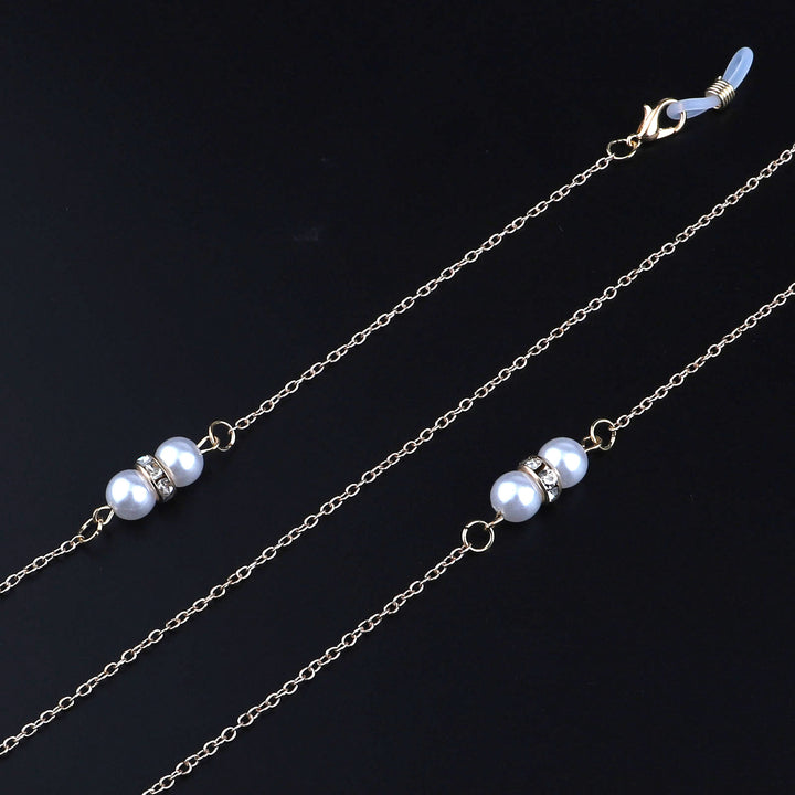 Elegant Pearl Accented Eyewear Chain Stornfield