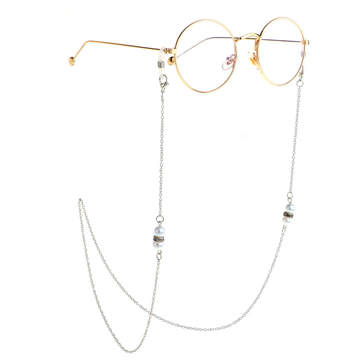 Elegant Pearl Accented Eyewear Chain Stornfield