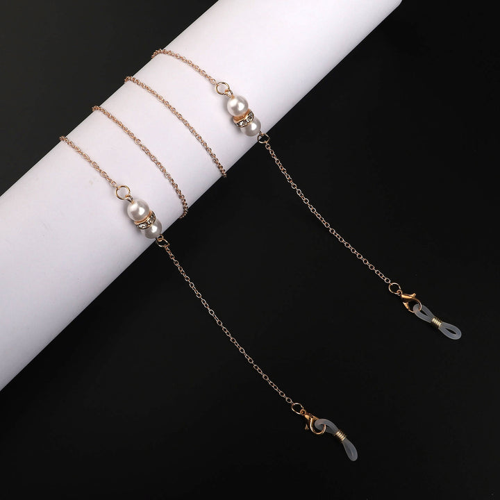 Elegant Pearl Accented Eyewear Chain Stornfield