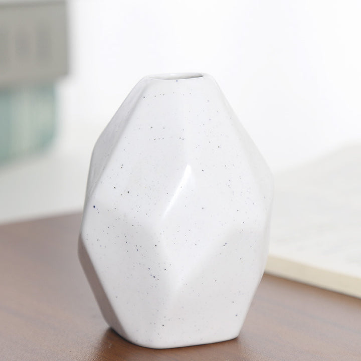 Geometric Ceramic Decorative Vase Stornfeild