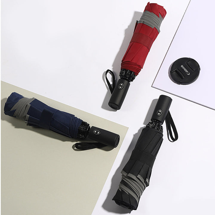 Women's automatic umbrella with reflective safety technology Stornfield