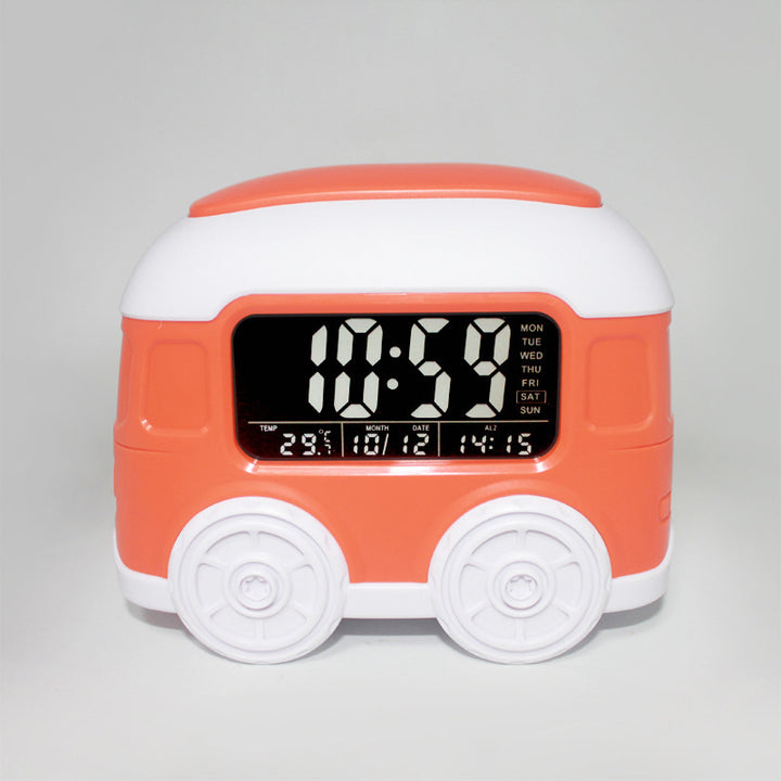 Digital Alarm Clock in Modern Bus Design Stornfield