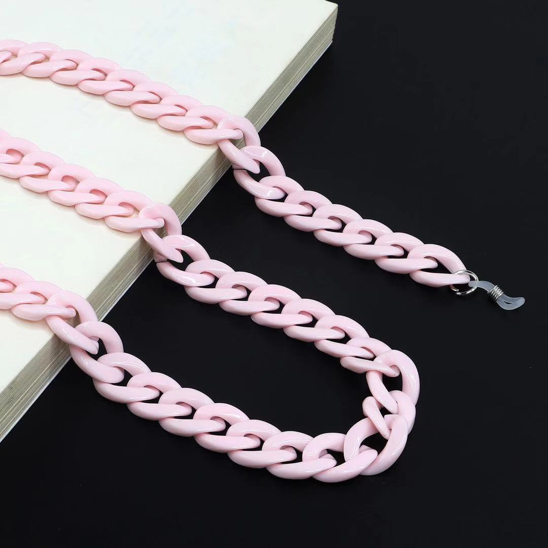 Colorful Oversized Acrylic Eyewear Chain Stornfield