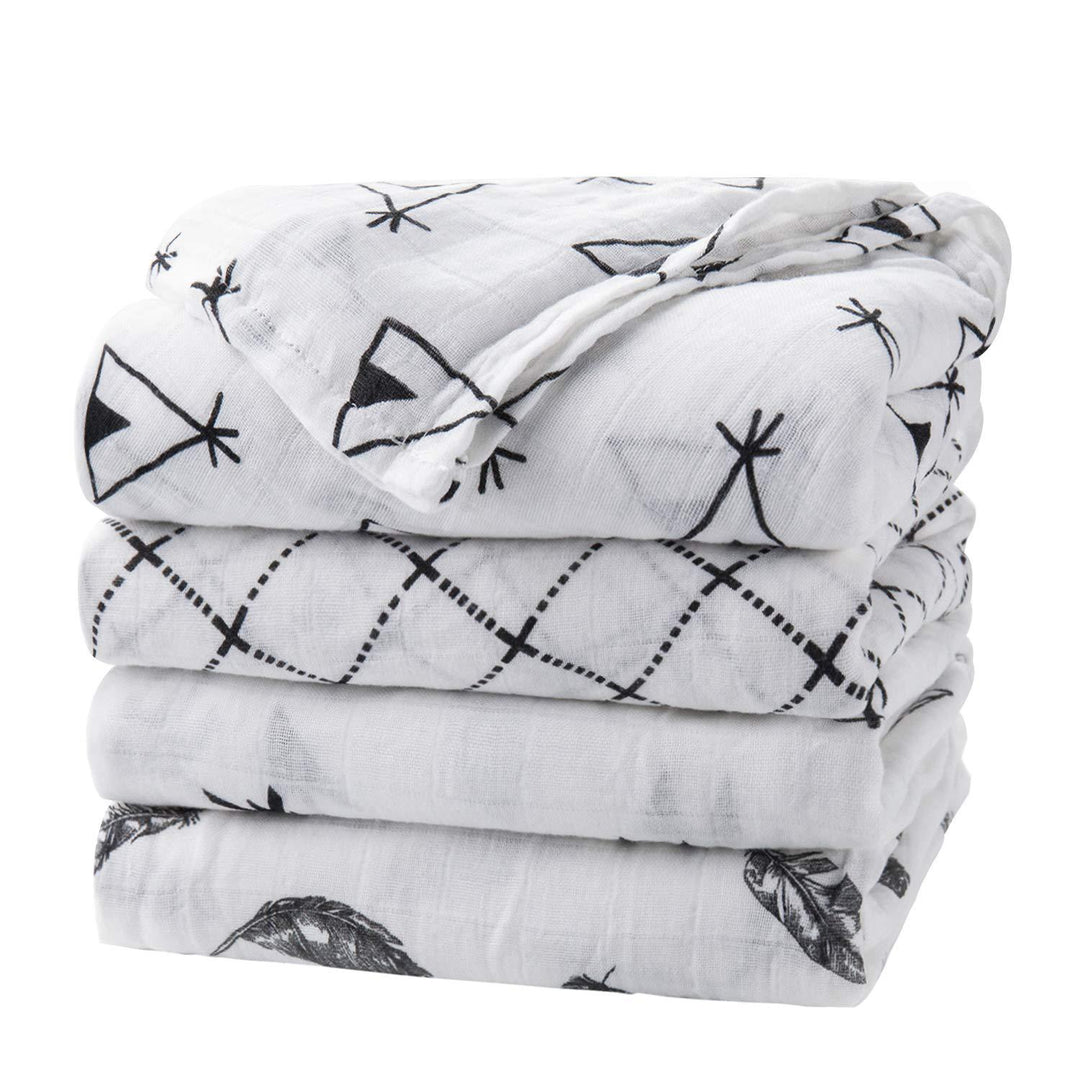 Soft Cotton Muslin Swaddle Blanket Stornfield