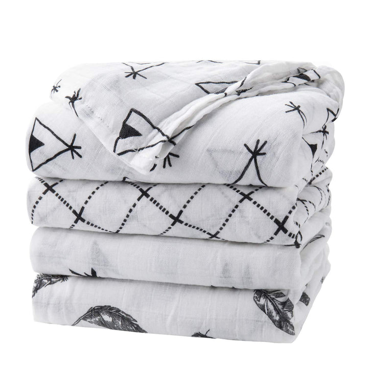 Soft Cotton Muslin Swaddle Blanket Stornfield