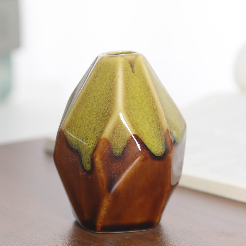 Geometric Ceramic Decorative Vase Stornfeild